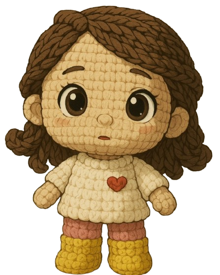 Boneca Amigurumi